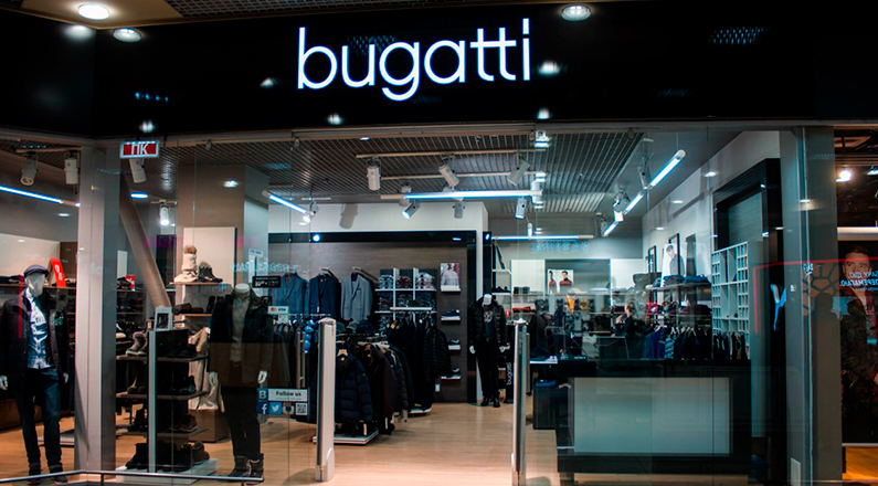 Bugatti — ТРЦ «Караван»